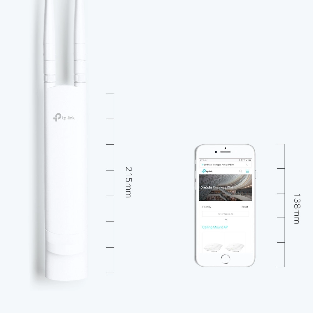 TP-Link EAP110-Outdoor 300Mbps Wireless N Outdoor Access Point view 5
